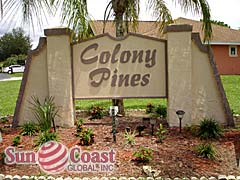 COLONY PINES AT LELY Signage
